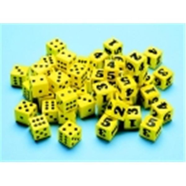 Didax Didax Easyshapes Number Dice Set; Set 6 205772